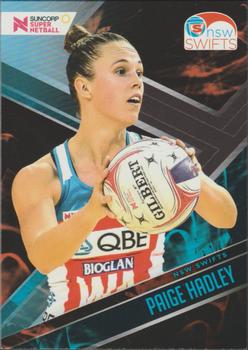 2019 Tap 'N' Play Suncorp Super Netball #52 Paige Hadley Front